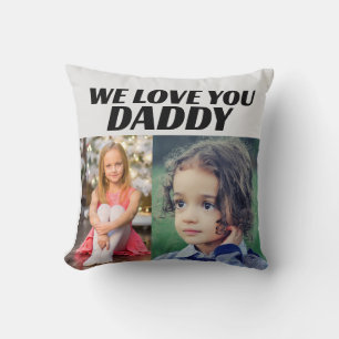 NOS ENCANTA EL COJÍN DECORATIVO DE FOTOS DE PADRE
