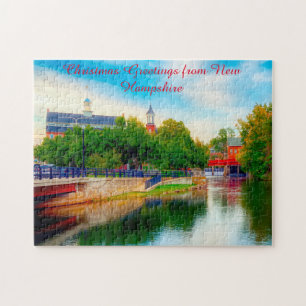 Nos encanta Laconia New Hampshire Jigsaw Puzzle