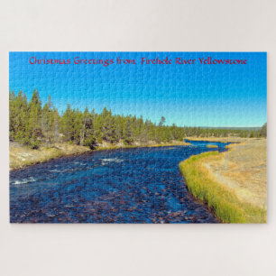 Nos encanta Rompecabezas del río Firehole Yellowst