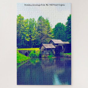 Nos encanta The Mill Pond Virginia. Rompecabezas