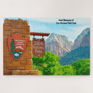 Nos encanta Zion National Park Utah Rompecabezas