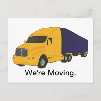 Nos estamos mudando, cambio de postales de direcci