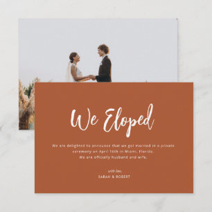 nos fugamos de la invitación boda boho pampas