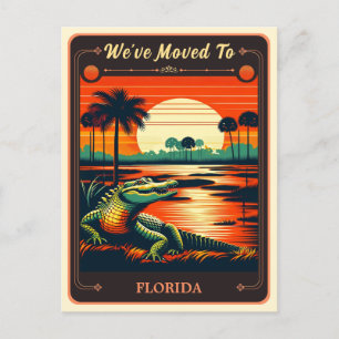 Nos hemos mudado a Florida Postal de época