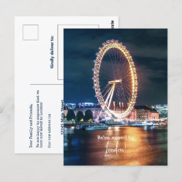 Nos hemos mudado a la Invitación London Moving