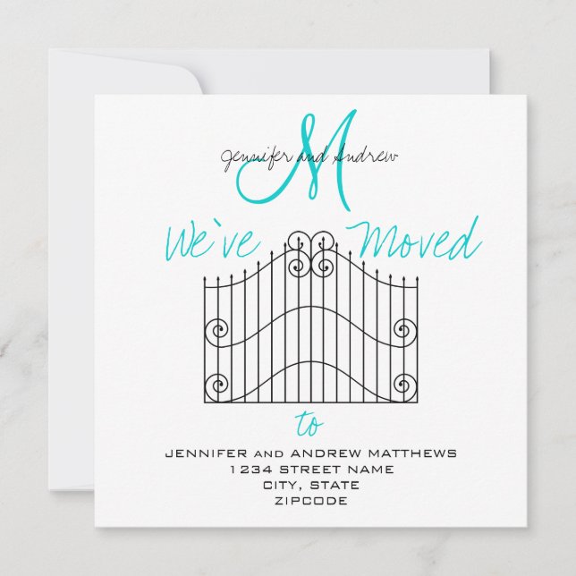 Nos hemos mudado a la nueva Invitación de direccio (Anverso)