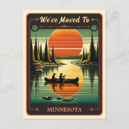 Nos hemos mudado a Minnesota | Postal de época