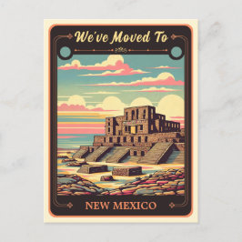 Nos hemos mudado a Nuevo México | Postal de época