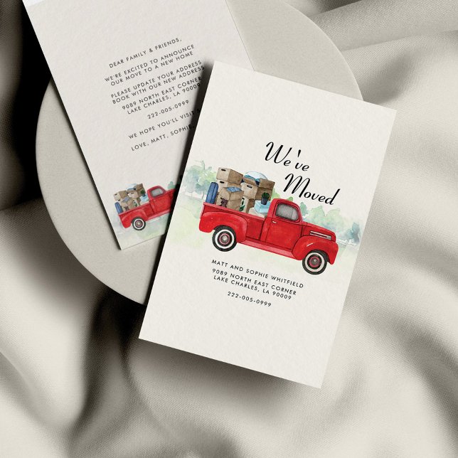 Nos hemos mudado Anuncio de cambio de dirección (Subido por el creador)