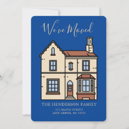 Nos hemos mudado Anuncio de mudanza a nueva casa