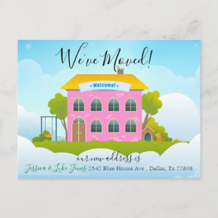 Nos hemos Mudado Anuncio de Nueva Dirección Casa H