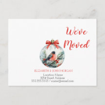 Nos hemos mudado, Anuncio el Cardenal Rojo Ball