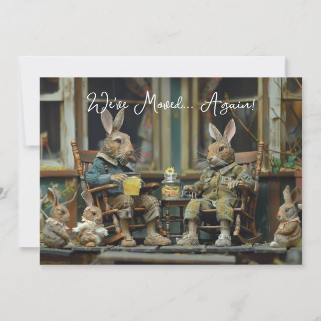 Nos hemos mudado de nuevo a la nueva dirección de  (Anverso)