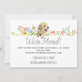 ¡Nos hemos mudado! Invitación de Cachorro de Golde