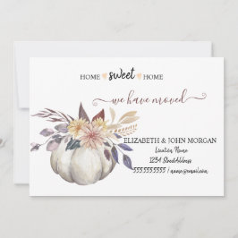 Nos Hemos Mudado, Madera, Calabaza Floral