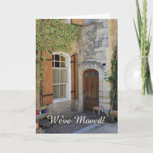 Nos hemos mudado - Nueva Invitación de direcciones (Anverso)