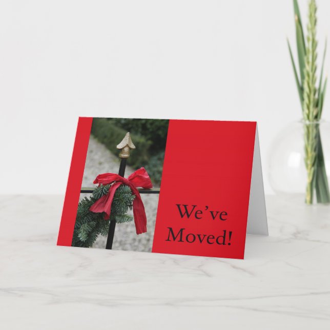 Nos hemos mudado - nueva tarjeta de Navidades de d (Anverso)