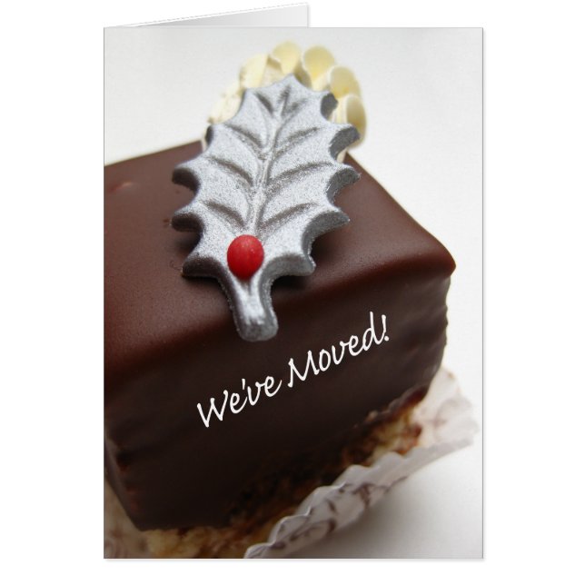 Nos hemos mudado - nueva tarjeta de Navidades de d (Frente)