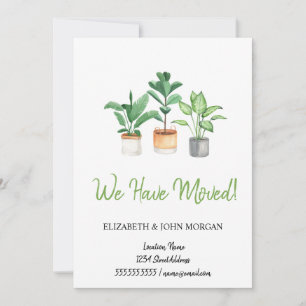 Nos hemos mudado,Plantas