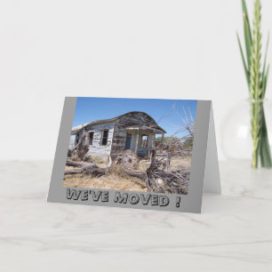 ¡Nos hemos mudado! tarjetas - Personalizadas