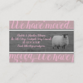 Nos hemos trasladado a la tarjeta de las ovejas