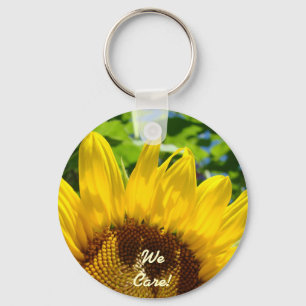 ¡Nos importa! llavero Girasoles llaveros Floral