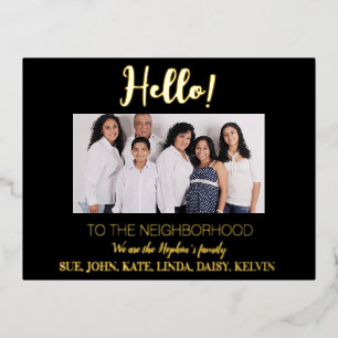 "Nos Mudamos al Barrio" Anuncio de Foto