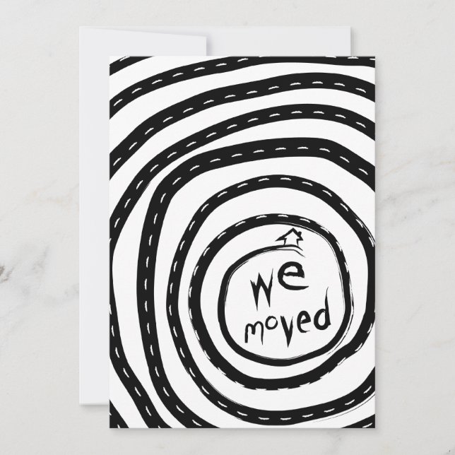 nos mudamos anuncio (carretera en espiral) (Anverso)