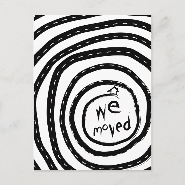 nos mudamos anuncio (carretera en espiral) (Anverso)