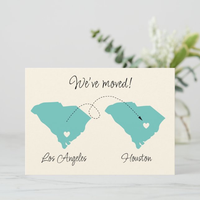 ¡Nos mudamos! De Estado a Estado  Anuncio dos SC (Anverso de pie)