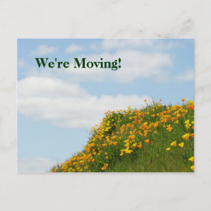¡Nos Mudamos! Tarjetas Postales de Mudanza Tarjeta