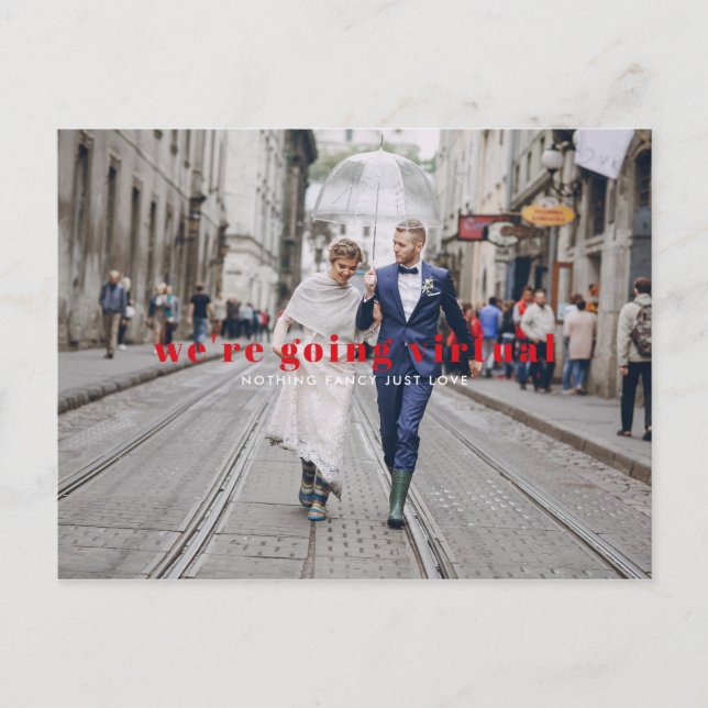 Nos Vamos Virtuales | Invitación de Boda Virtual (Anverso)