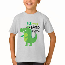 Nos vemos después de la camiseta de Alligator Boy