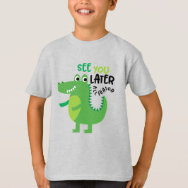 Nos vemos después de la camiseta de Alligator Boy