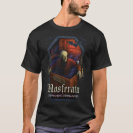 Nosferatu Demeter Coffin Edition Camiseta masculin
