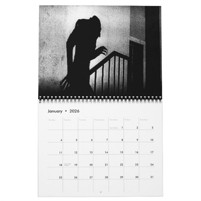 Nosferatu el calendario (Jan 2026)