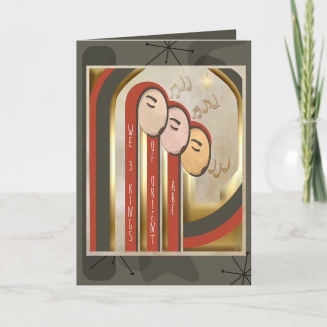 Nosotros 3 reyes - navidad del art déco (Anverso)