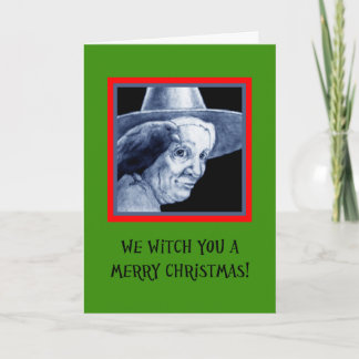 Nosotros bruja usted Felices Navidad