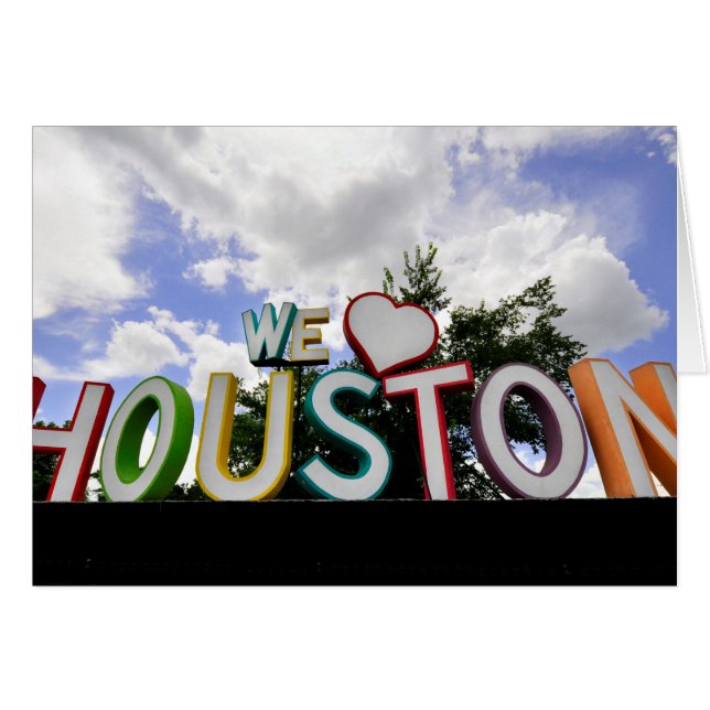 nosotros corazón Houston (Anverso (Horizontal))
