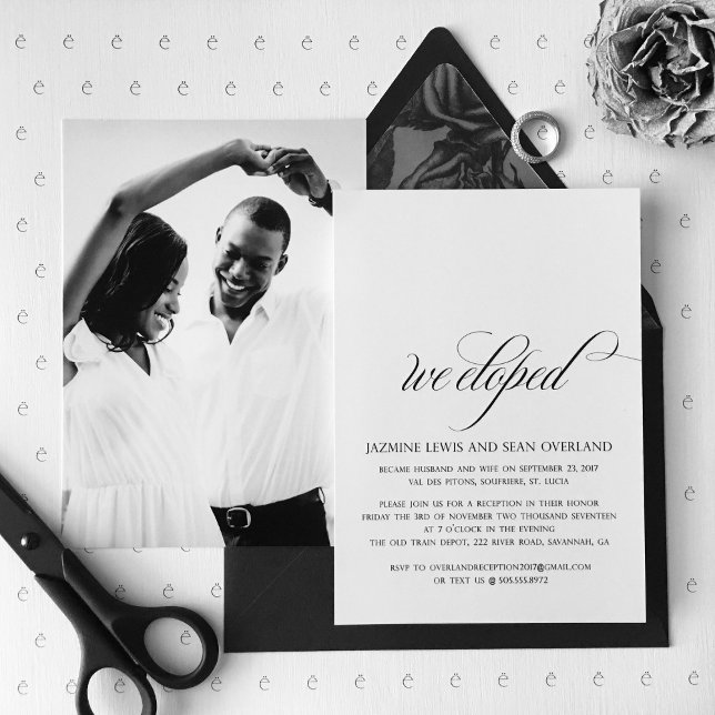 Nosotros eludimos | Invitación Boda/Invitación a l (Subido por el creador)