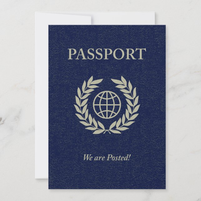 nosotros estamos destinados pasaporte (Anverso)