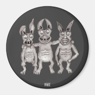 Nosotros gargoyles tres imanes