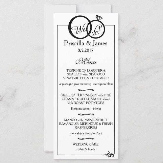 Nosotros hacemos Boda (Anverso)