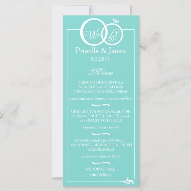Nosotros hacemos Boda (Anverso)