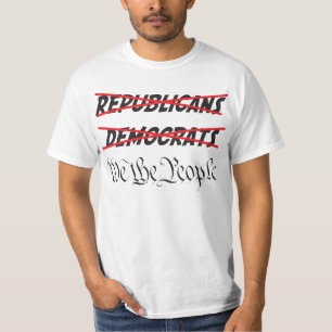 Nosotros la camisa de la fiesta del té popular