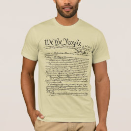 Nosotros la camiseta de la constitución de la