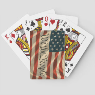 Nosotros, la gente jugando cartas