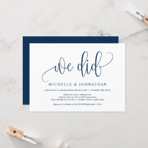 Nosotros lo hicimos, Invitación a la celebración d