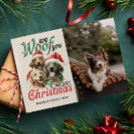 NOSOTROS TE FIRMAMOS CON NAVIDAD MASCOTA DE PERRO<br><div class="desc">Esta temporada de fiestas, ¿por qué no difundir algo de alegría? Tenemos la manera perfecta para que envíes cálidos deseos a tus seres queridos. Las postales de nuestros Navidades, inspiradas en el furor, presentan una imagen retro vintage de tres Labrador Golden Retrievers en Santa sombreros y la frase caprichosa 'We...</div>
