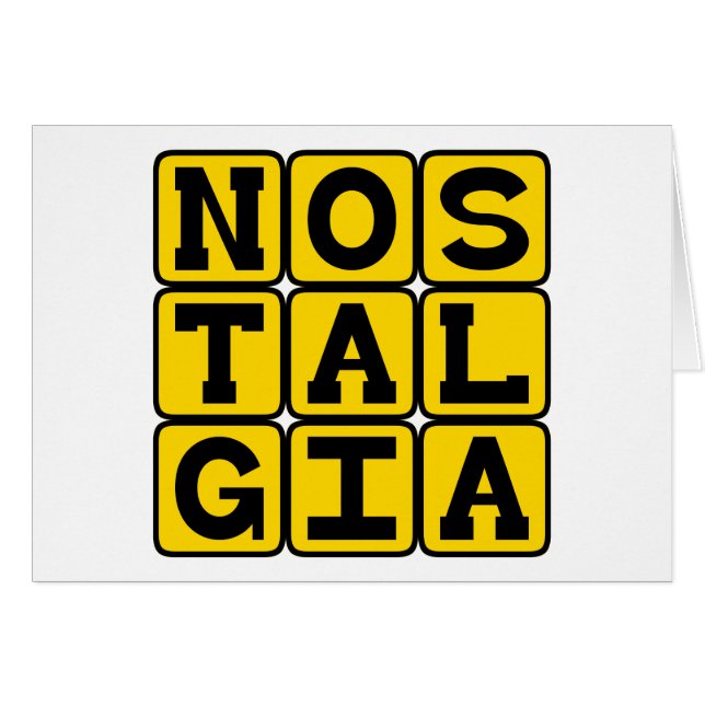 Nostalgia, Anhelo Del Pasado (Anverso (Horizontal))